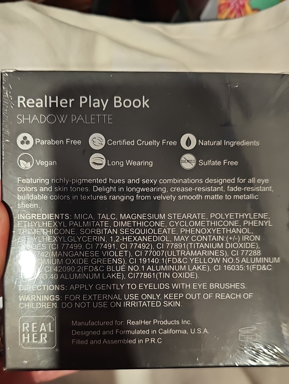 Realher play book III shadow palette - Picture 4 of 5